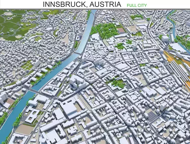 Innsbruck City Austria 20km