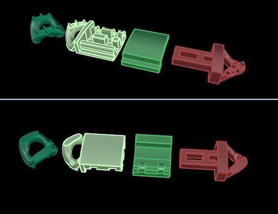 Cuban Diamond Chain Bracelet Necklace Link SIZE 6MM Width 3D print model_5