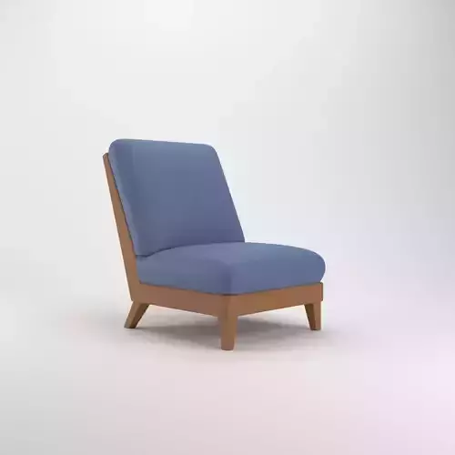 Sofa type chair arm free