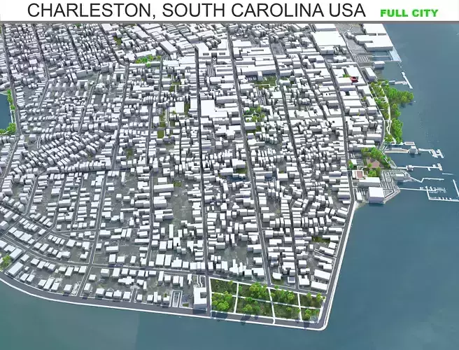 Charleston City in South Carolina USA