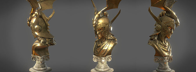 Arles bust 3D print model