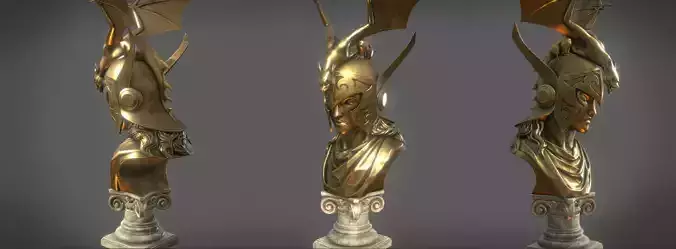 Arles bust 3D print model