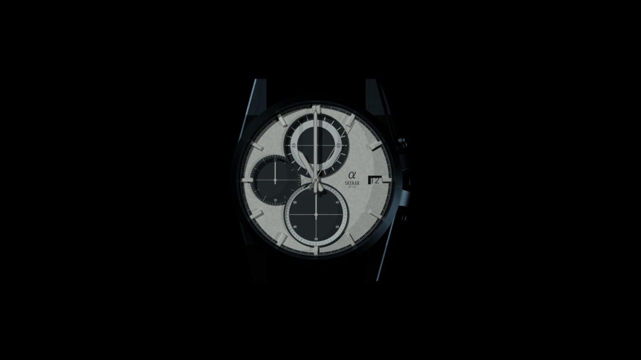 Watch 3D model_1