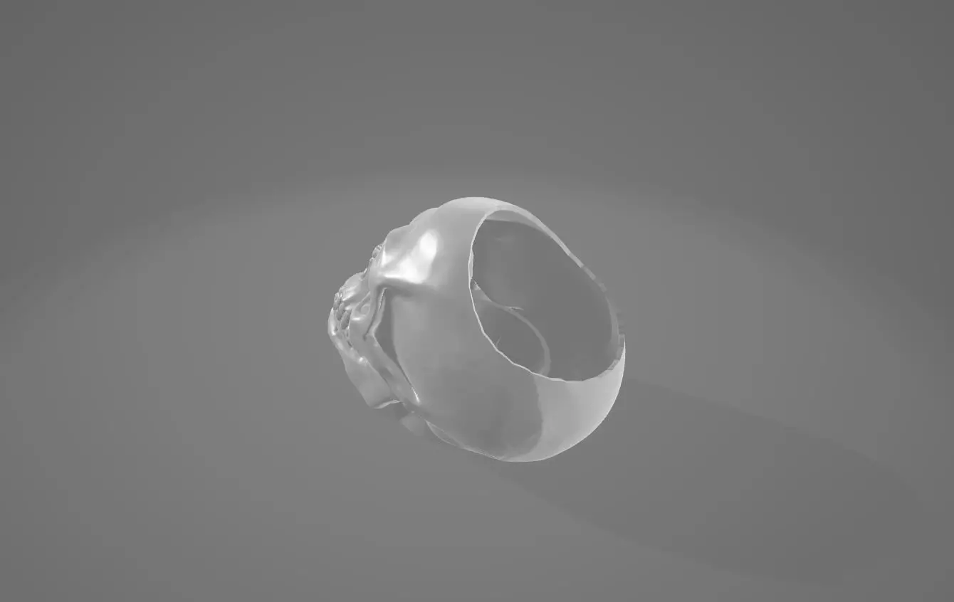 Skull Tob 3D print model