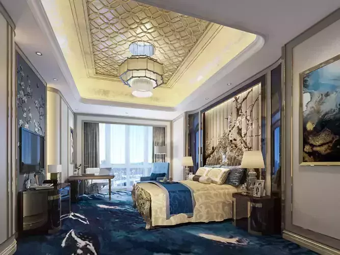 Luxury Hotel Bedroom