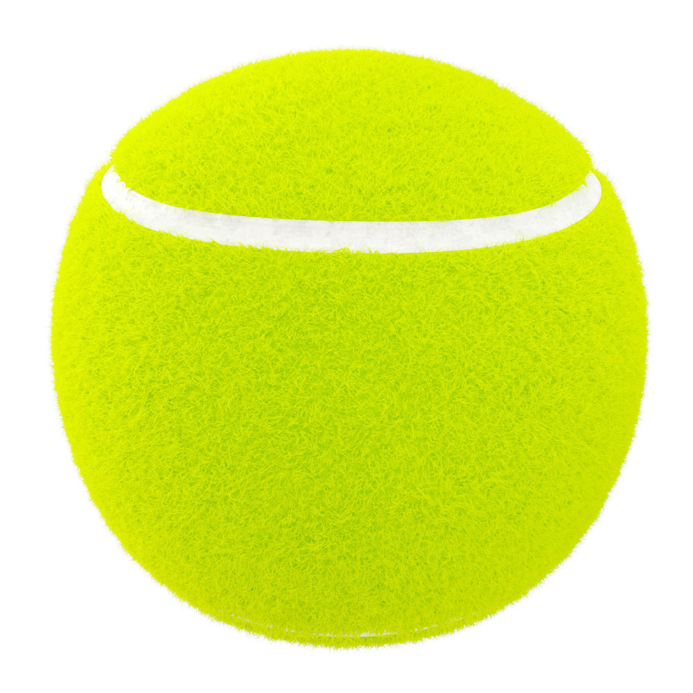 Tenis Ball 3D model_3