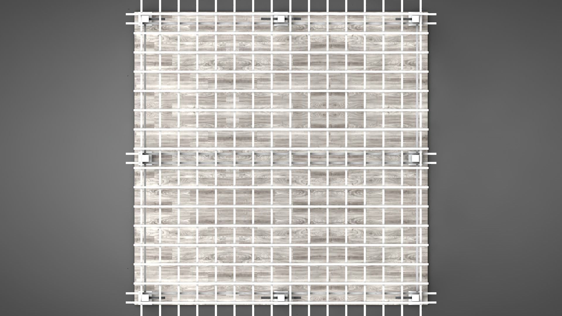 Gazebo 1 pergola 3D model_4