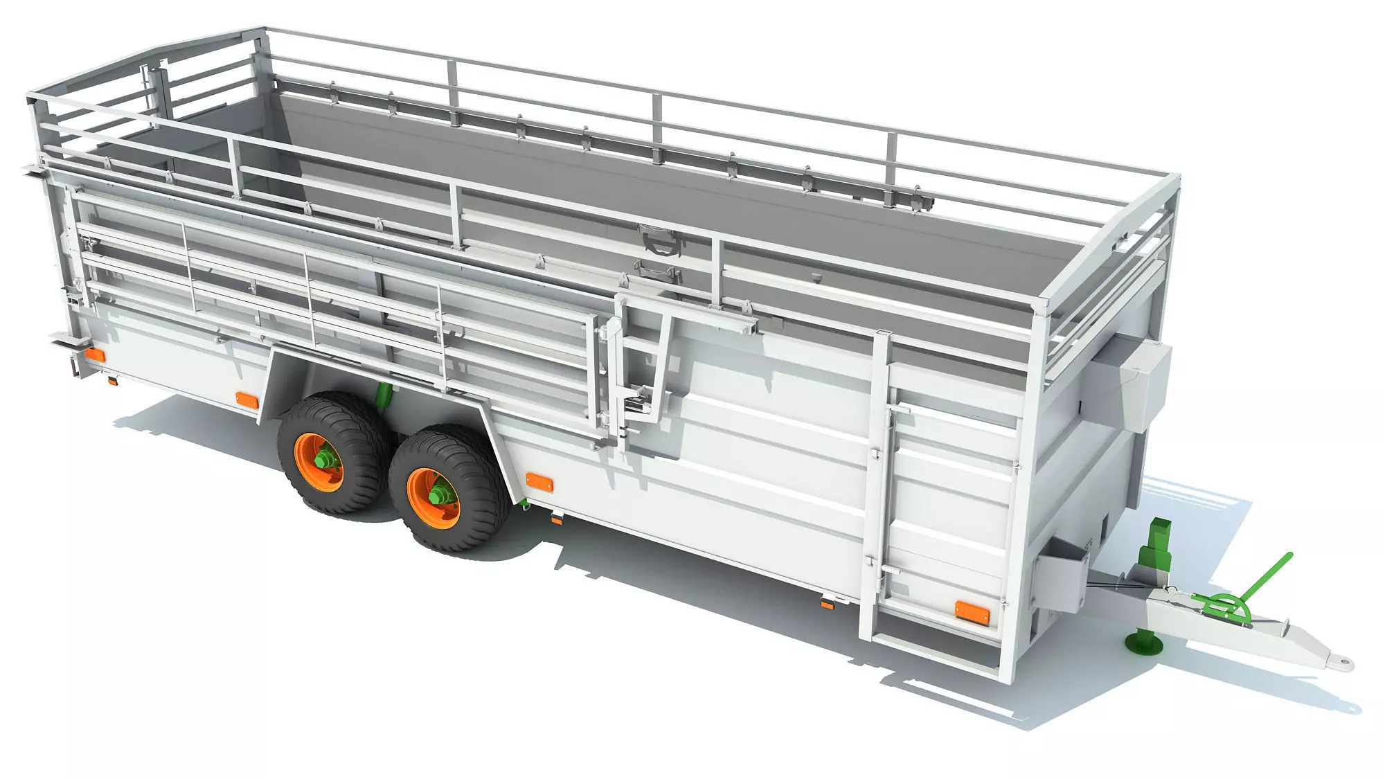 Animal Transport Trailer 3D model