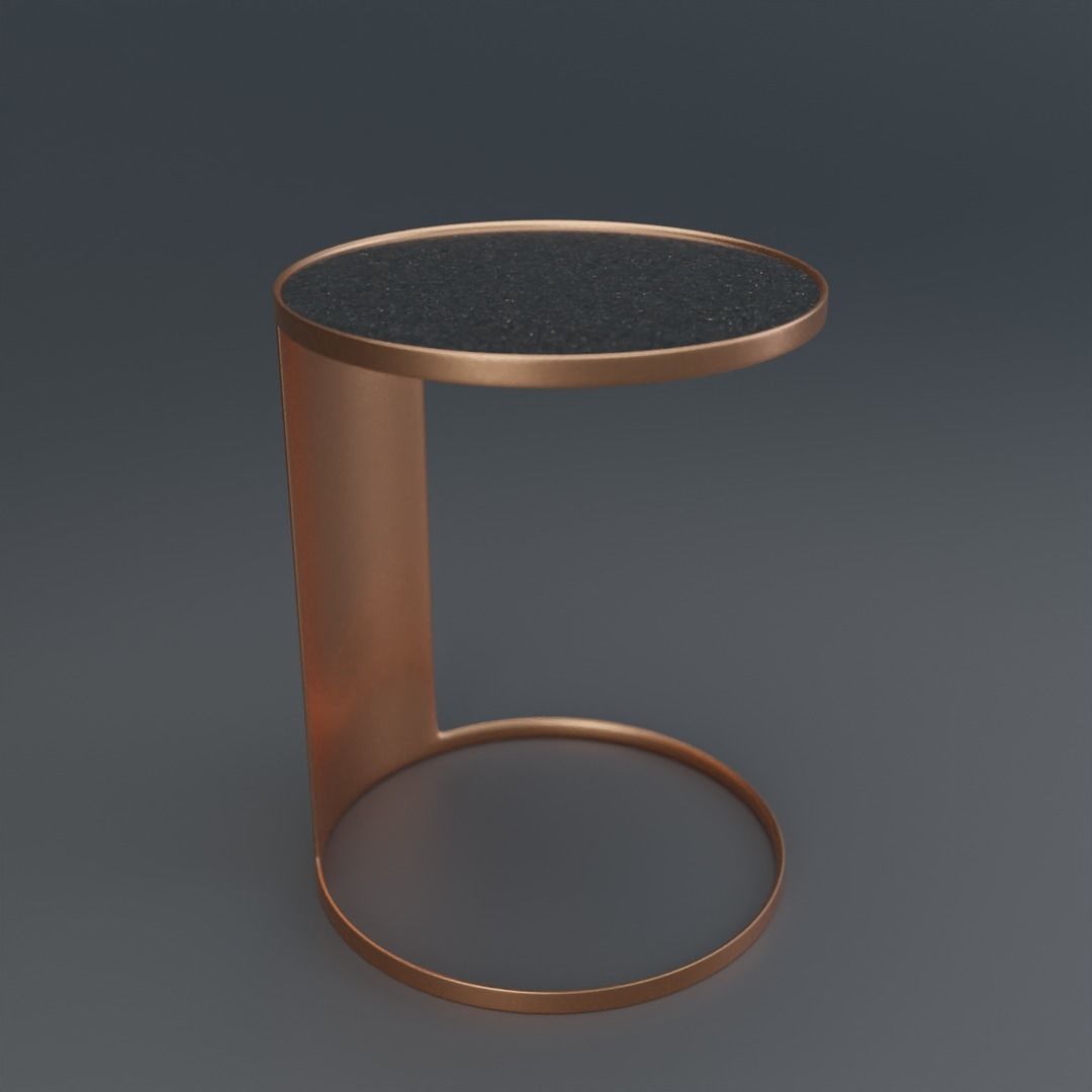 SIDE TABLE SCENE Free 3D model_1