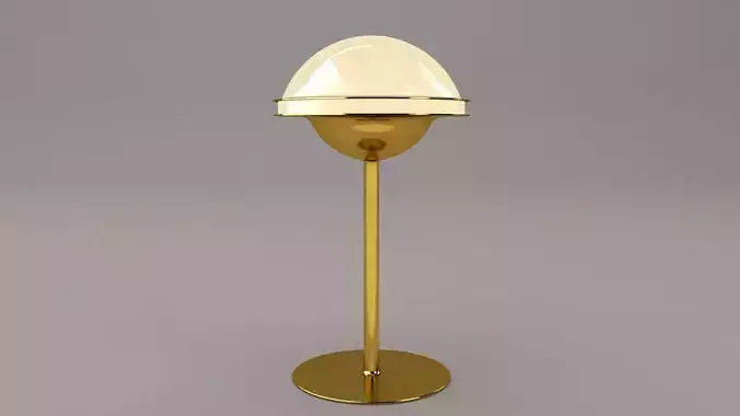 Dome Desk Lamp 3D model