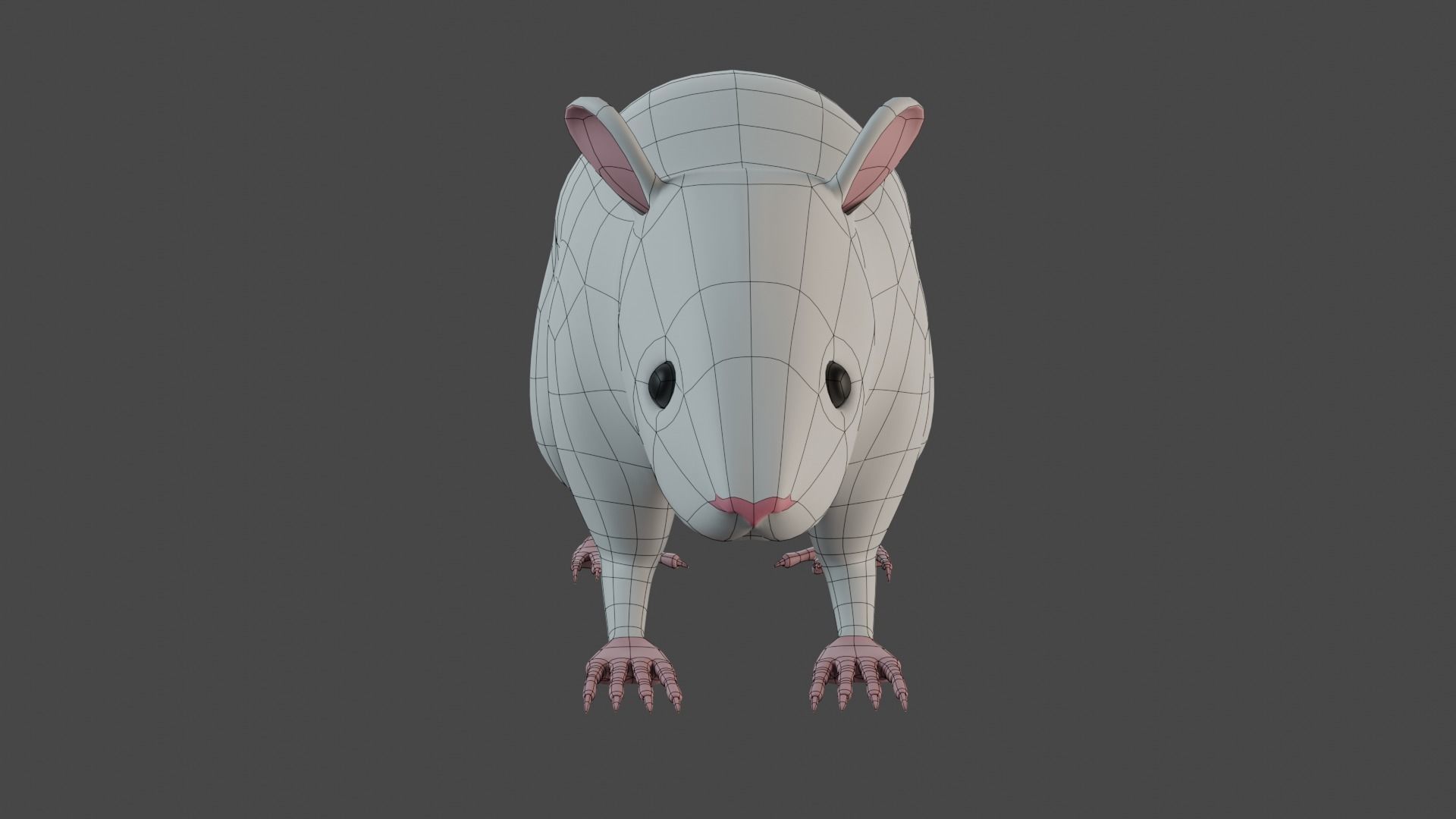 Rat 3d model 3D model_2