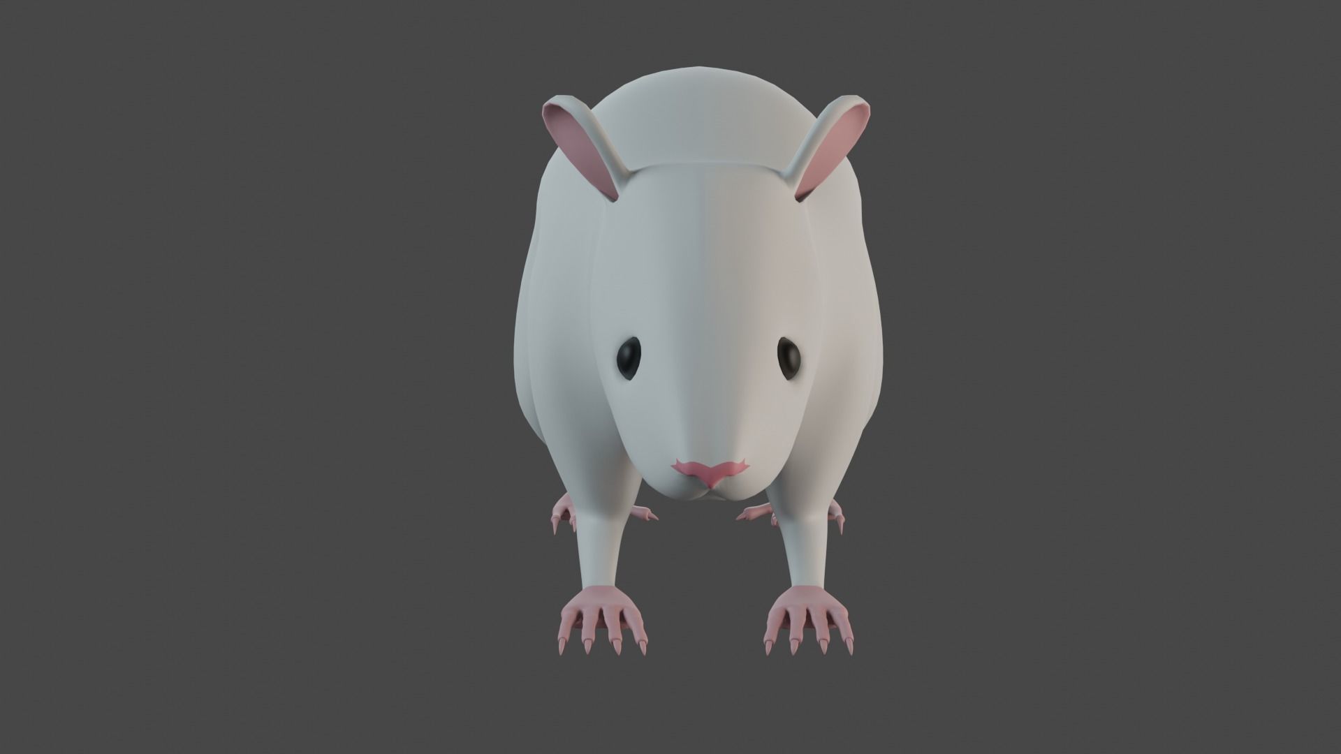 Rat 3d model 3D model_3