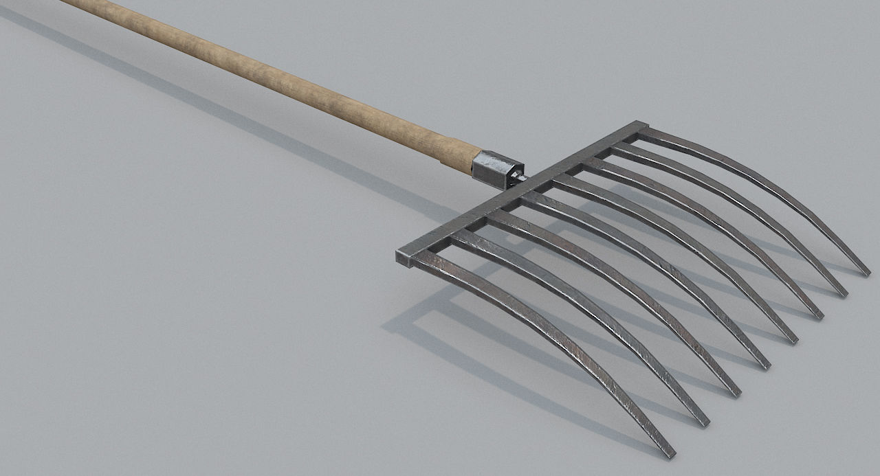 Medieval village hand tools collection _52