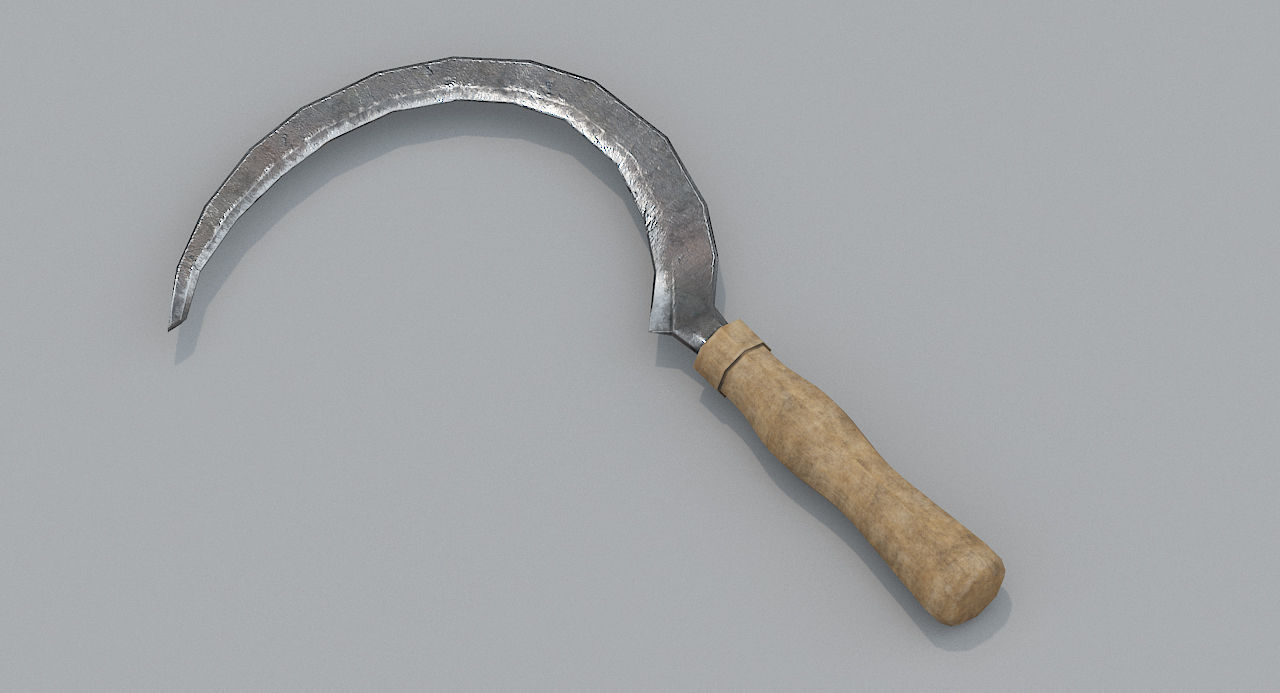 Medieval village hand tools collection _34