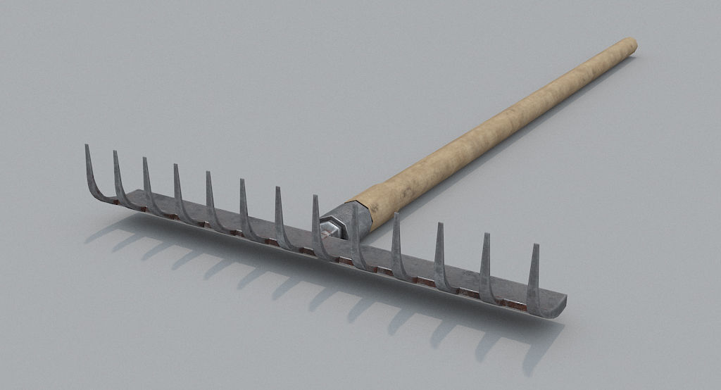 Medieval village hand tools collection _36