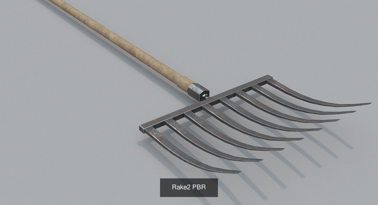 Medieval village hand tools collection _22