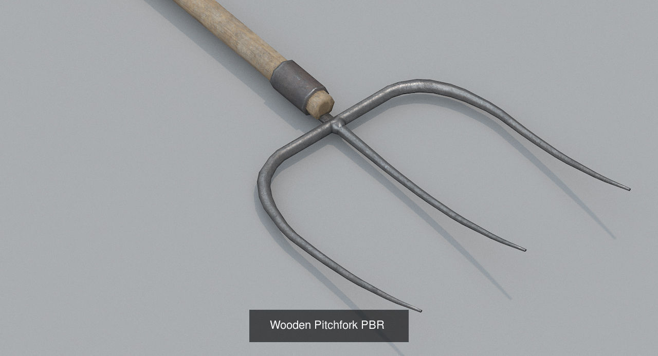 Medieval village hand tools collection _4