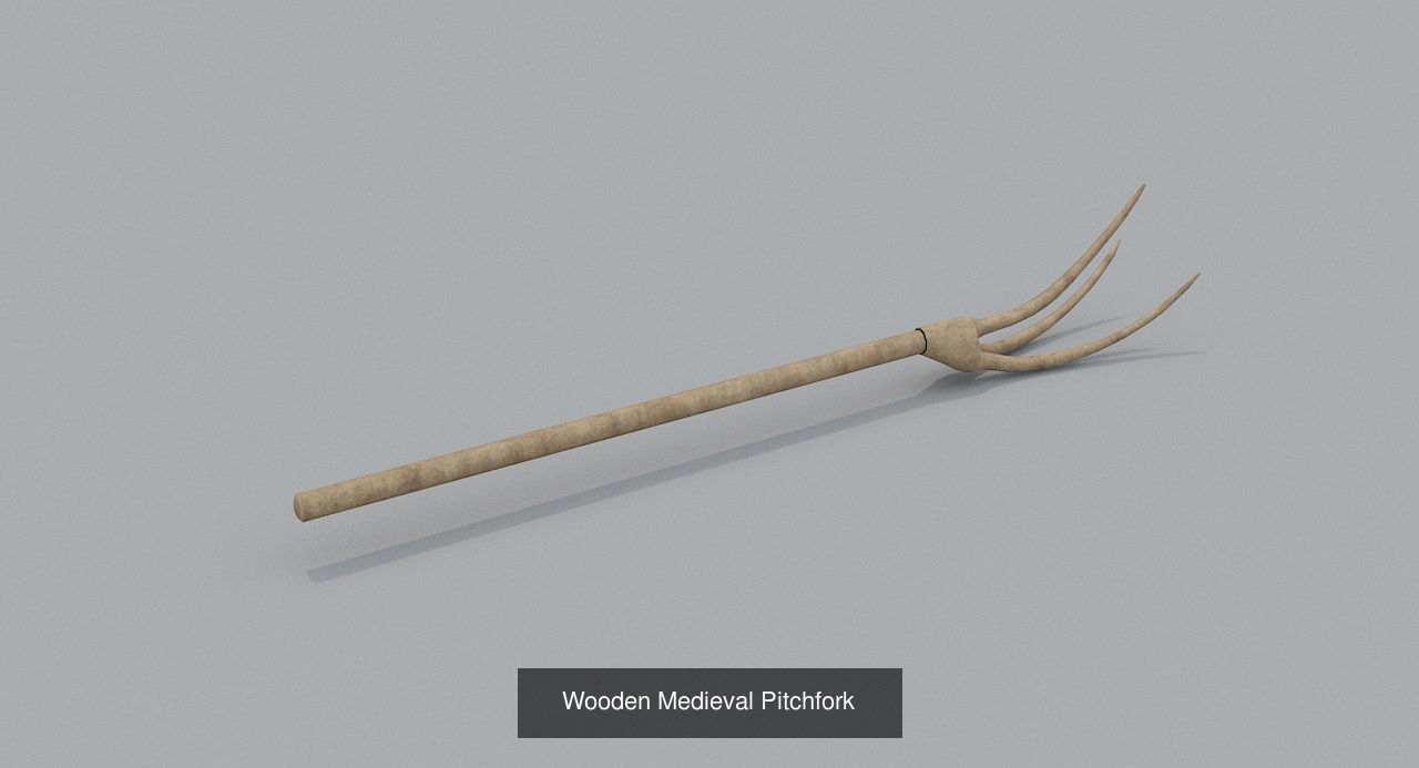 Medieval village hand tools collection _20