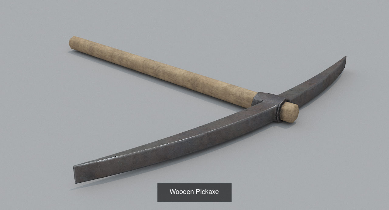 Medieval village hand tools collection _8