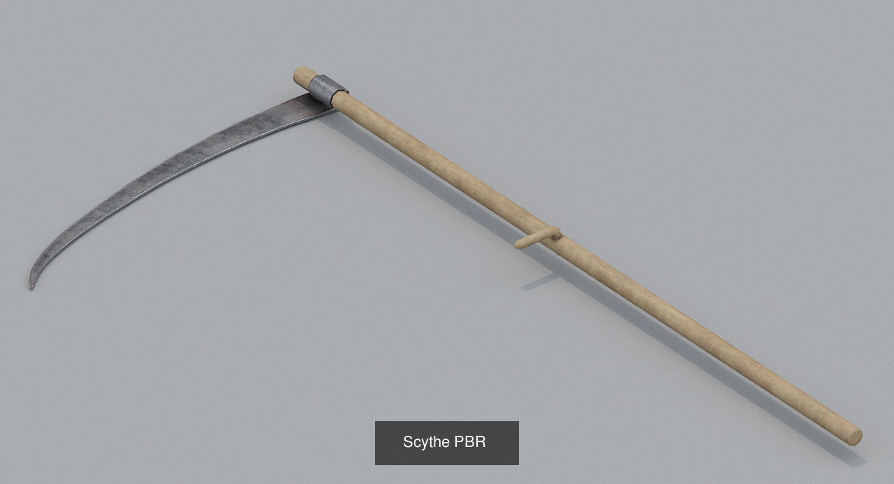 Medieval village hand tools collection _18