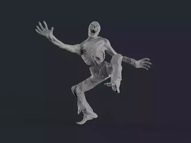Zombie 02 3D print model