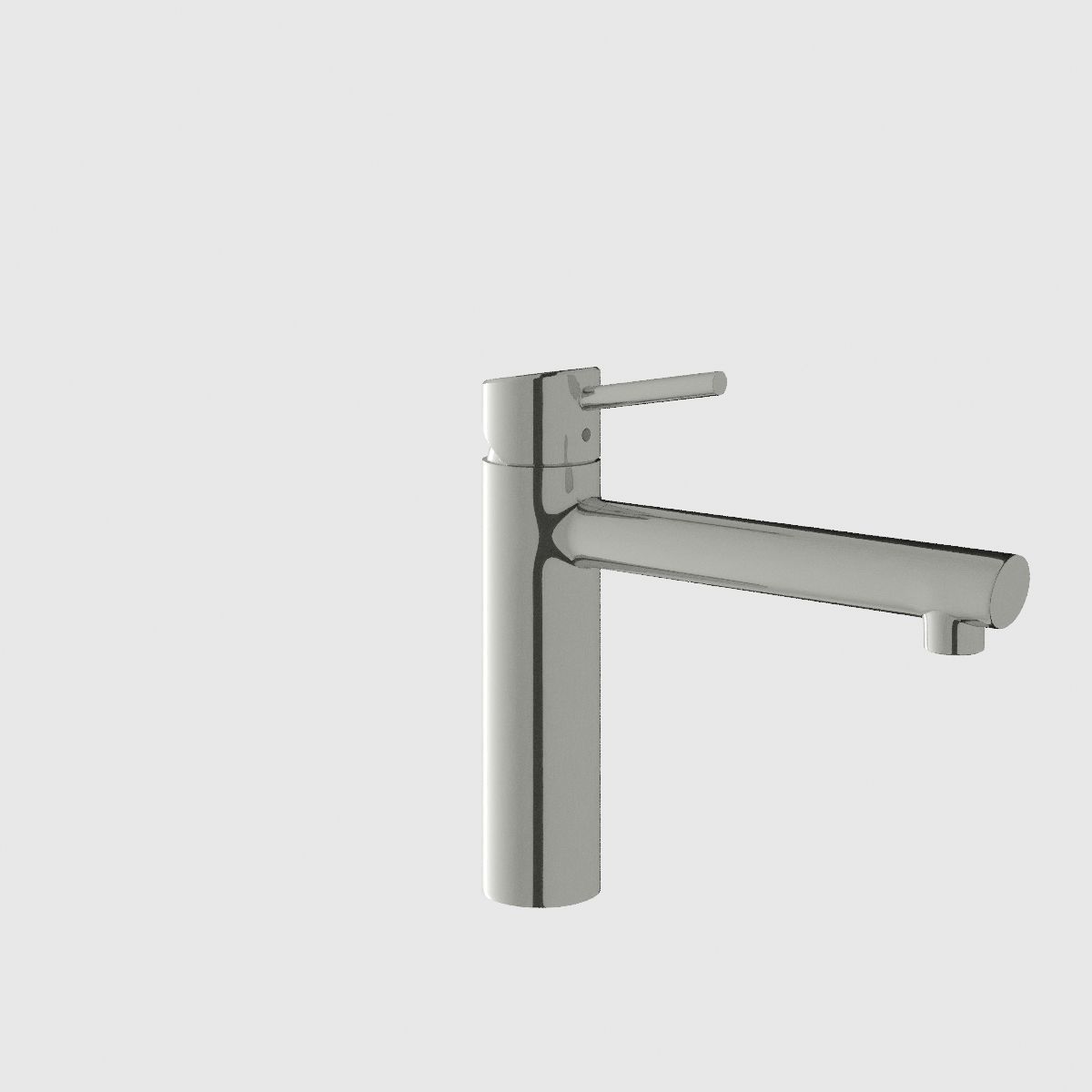 Grohe Concetto mixer 3D model_1