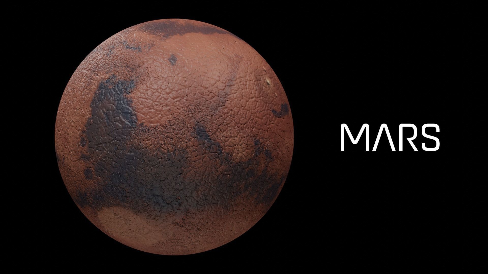 Solar system planet pack 3D model_6