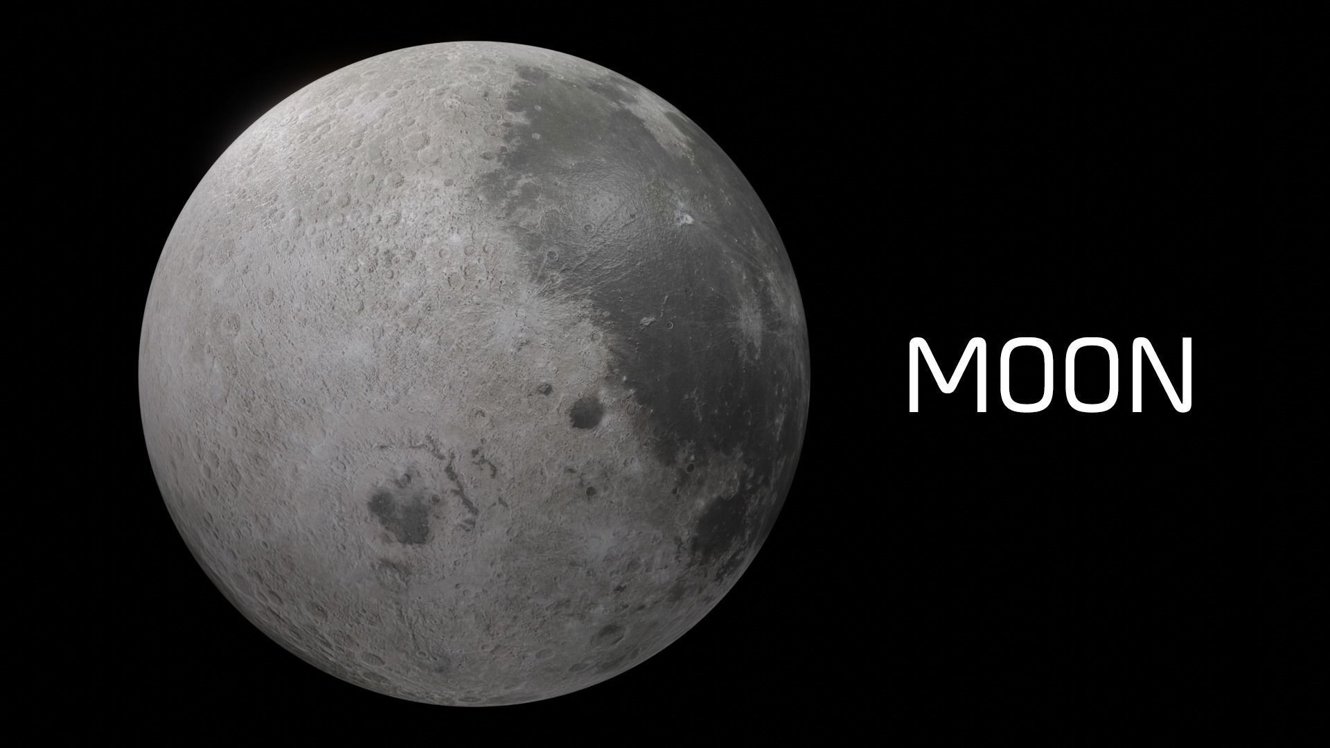 Solar system planet pack 3D model_7