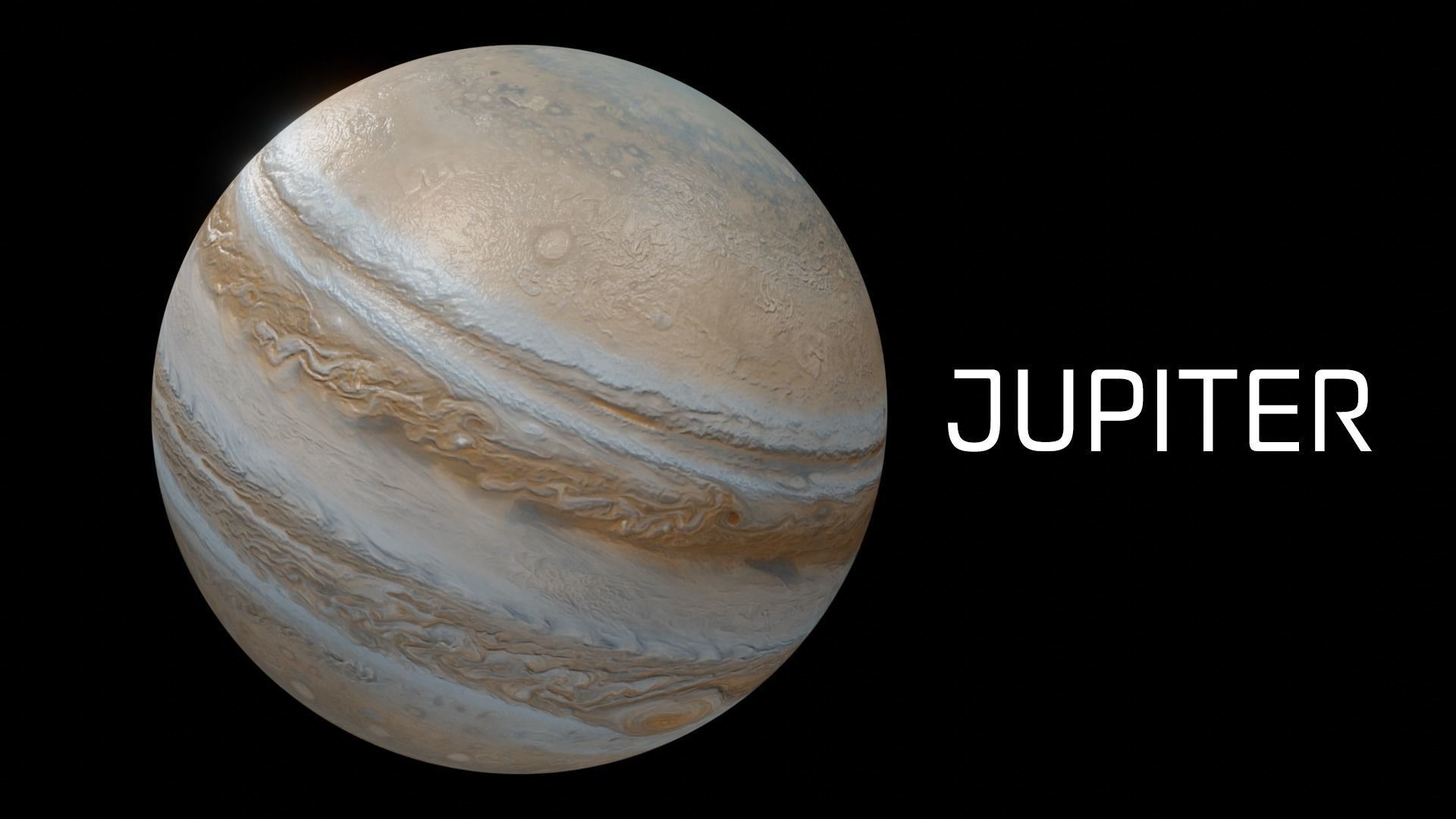 Solar system planet pack 3D model_4