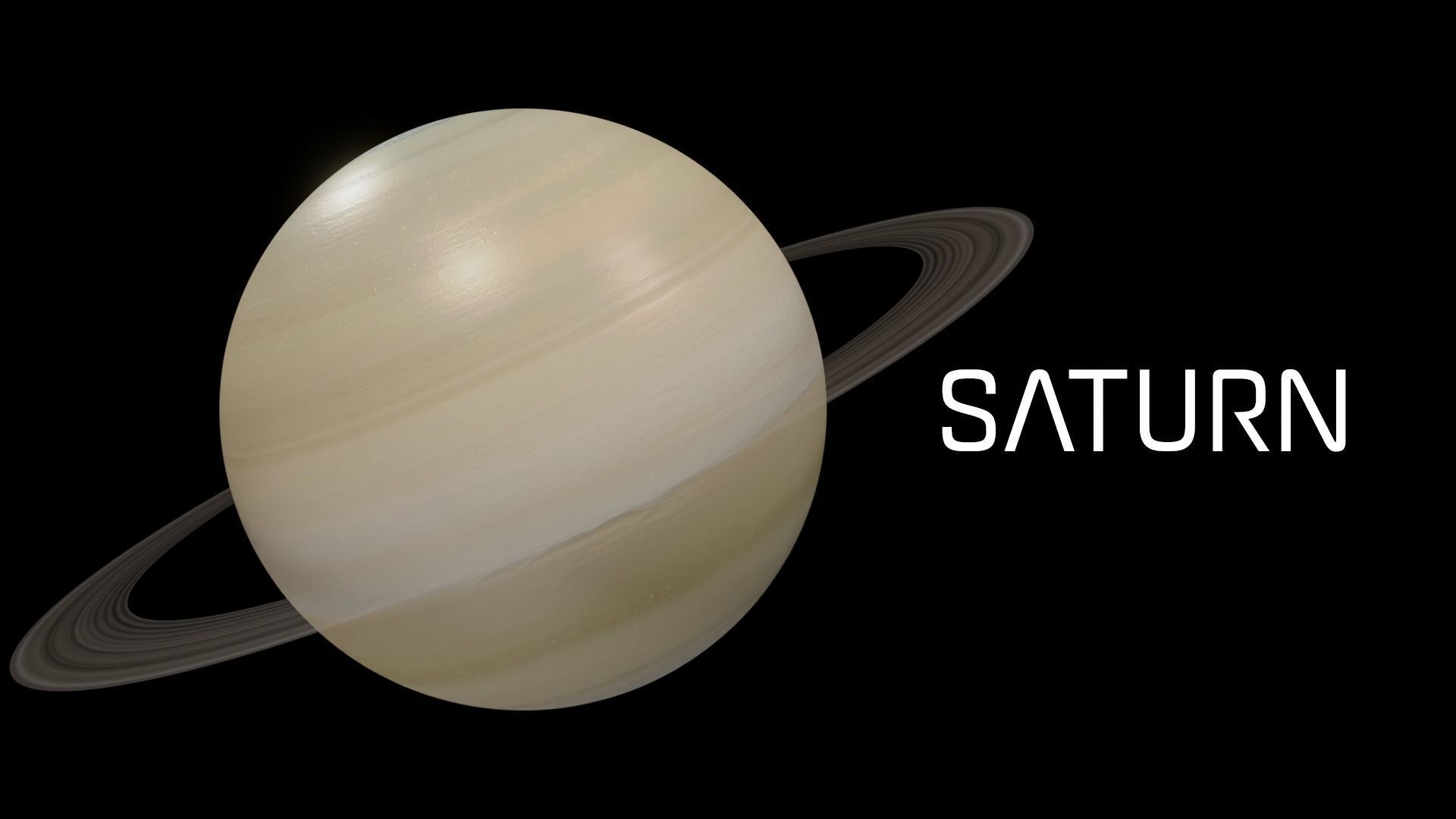 Solar system planet pack 3D model_9