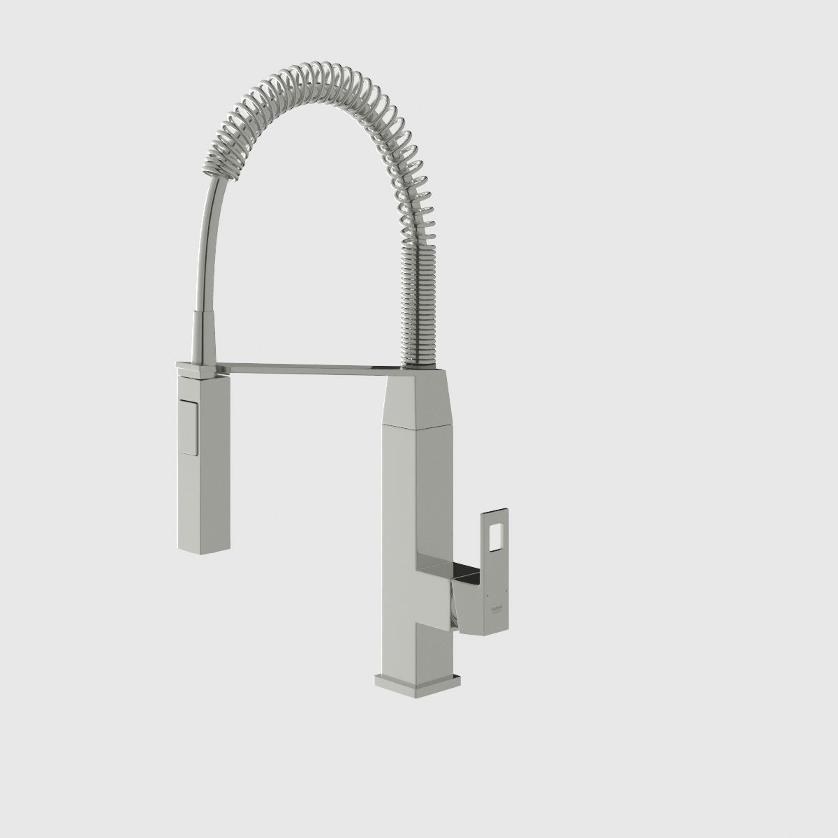 Grohe Eurocube mixer 3D model_13