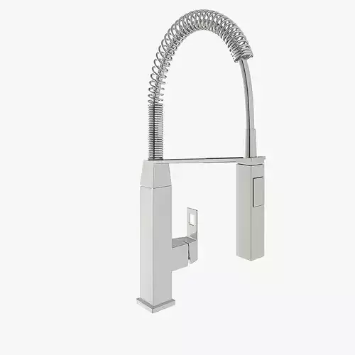 Grohe Eurocube mixer 3D model