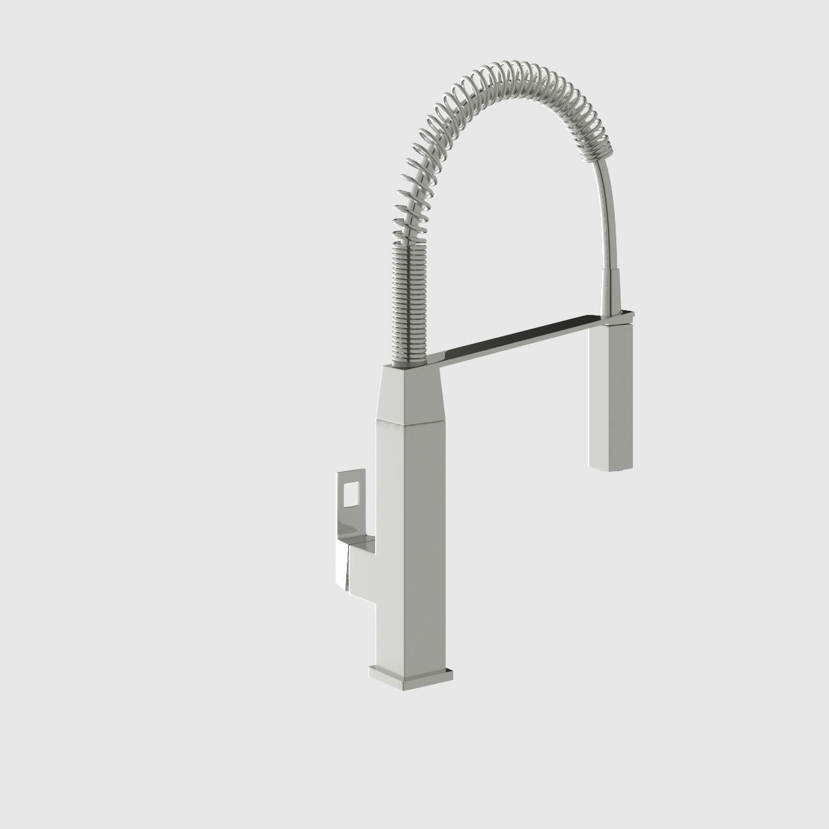 Grohe Eurocube mixer 3D model_32