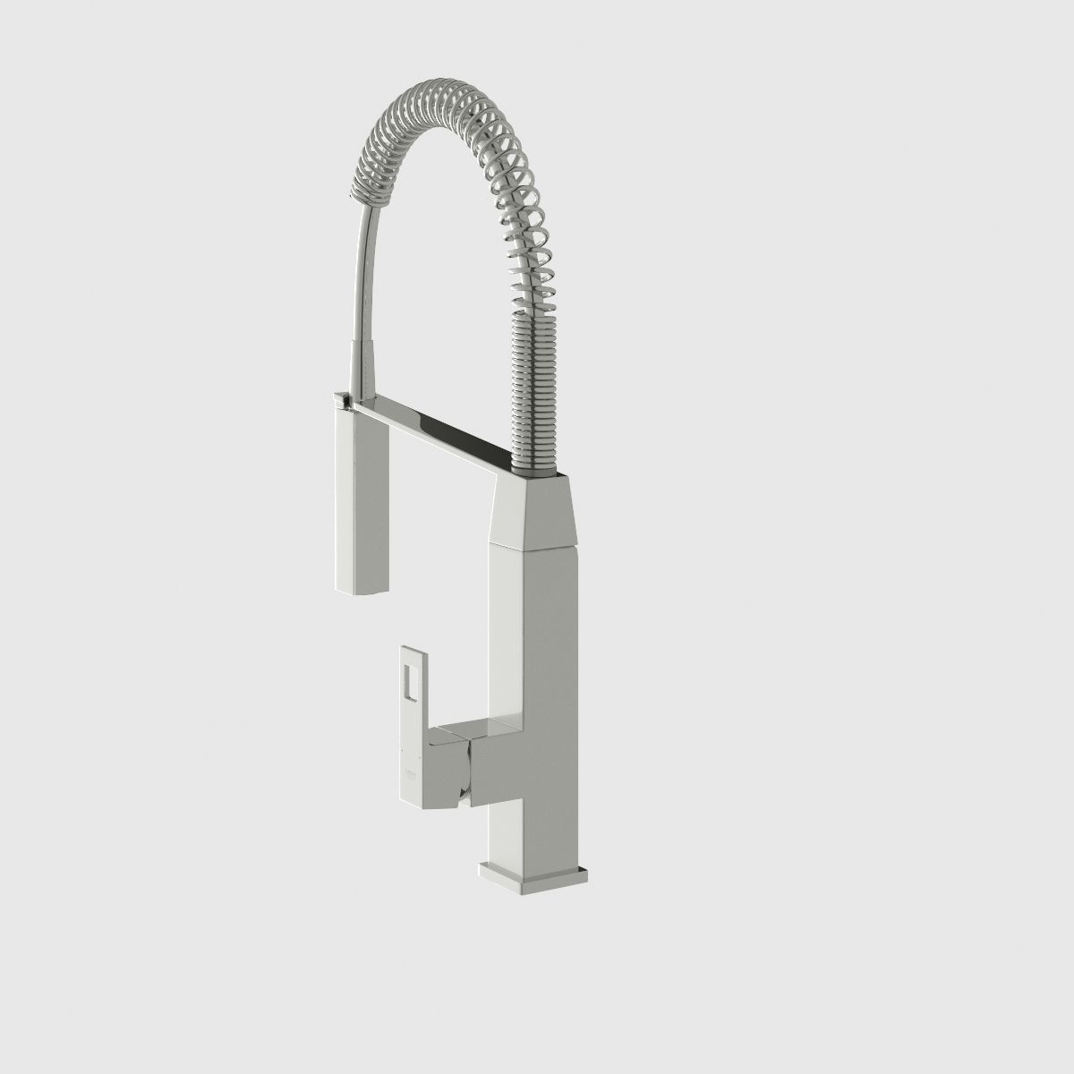 Grohe Eurocube mixer 3D model_23