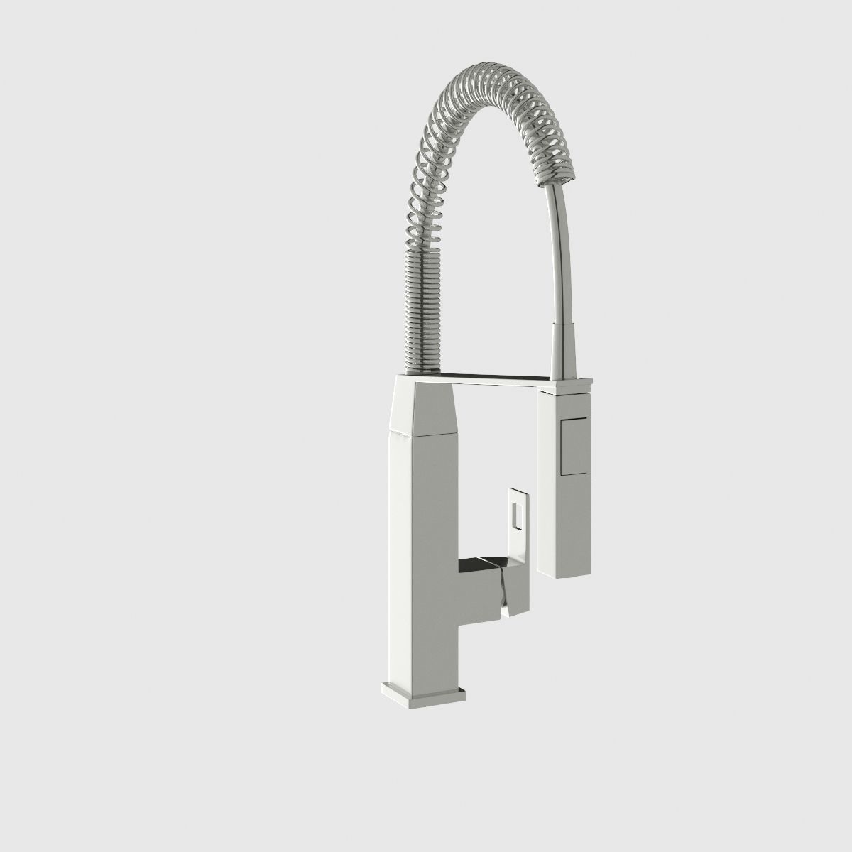 Grohe Eurocube mixer 3D model_6