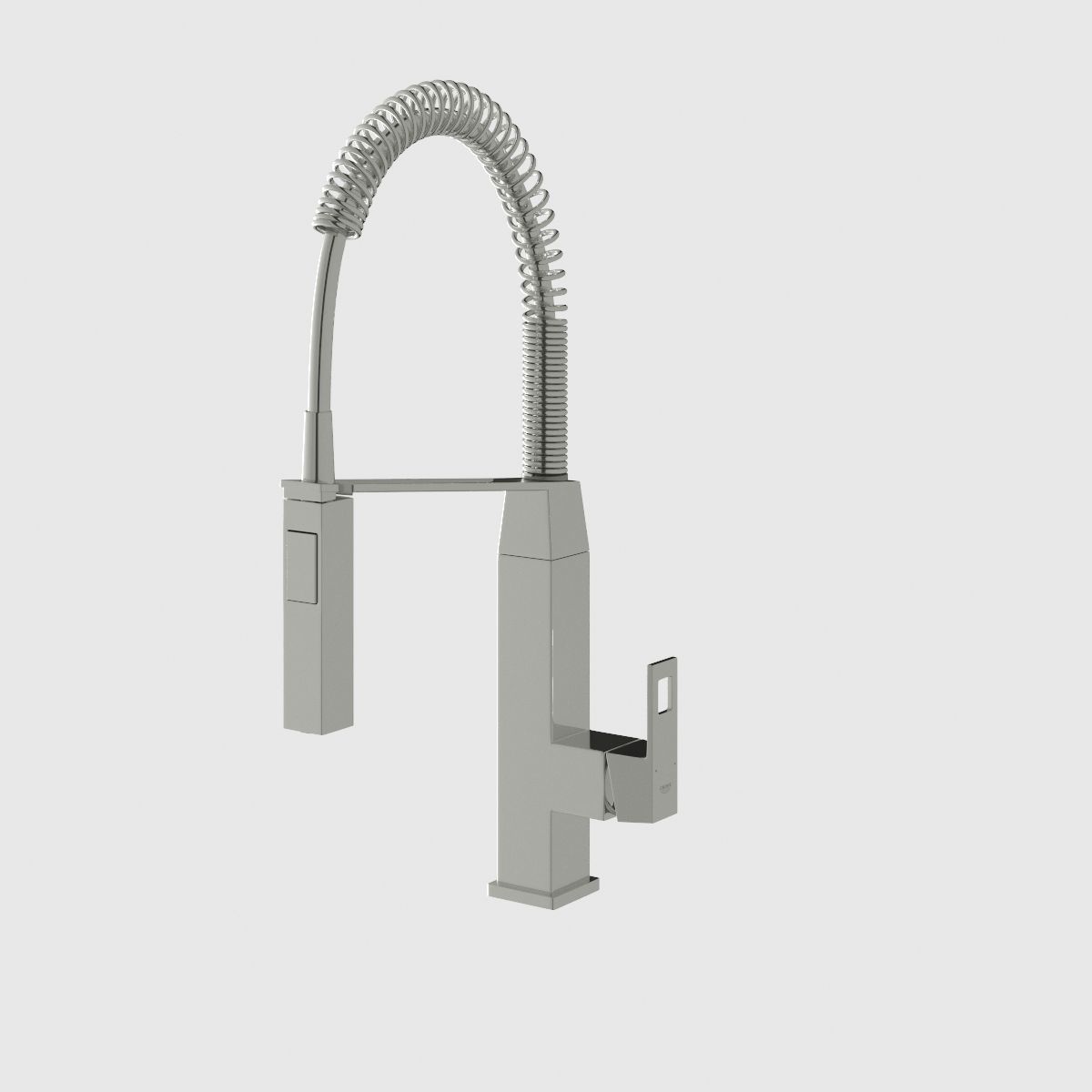 Grohe Eurocube mixer 3D model_12