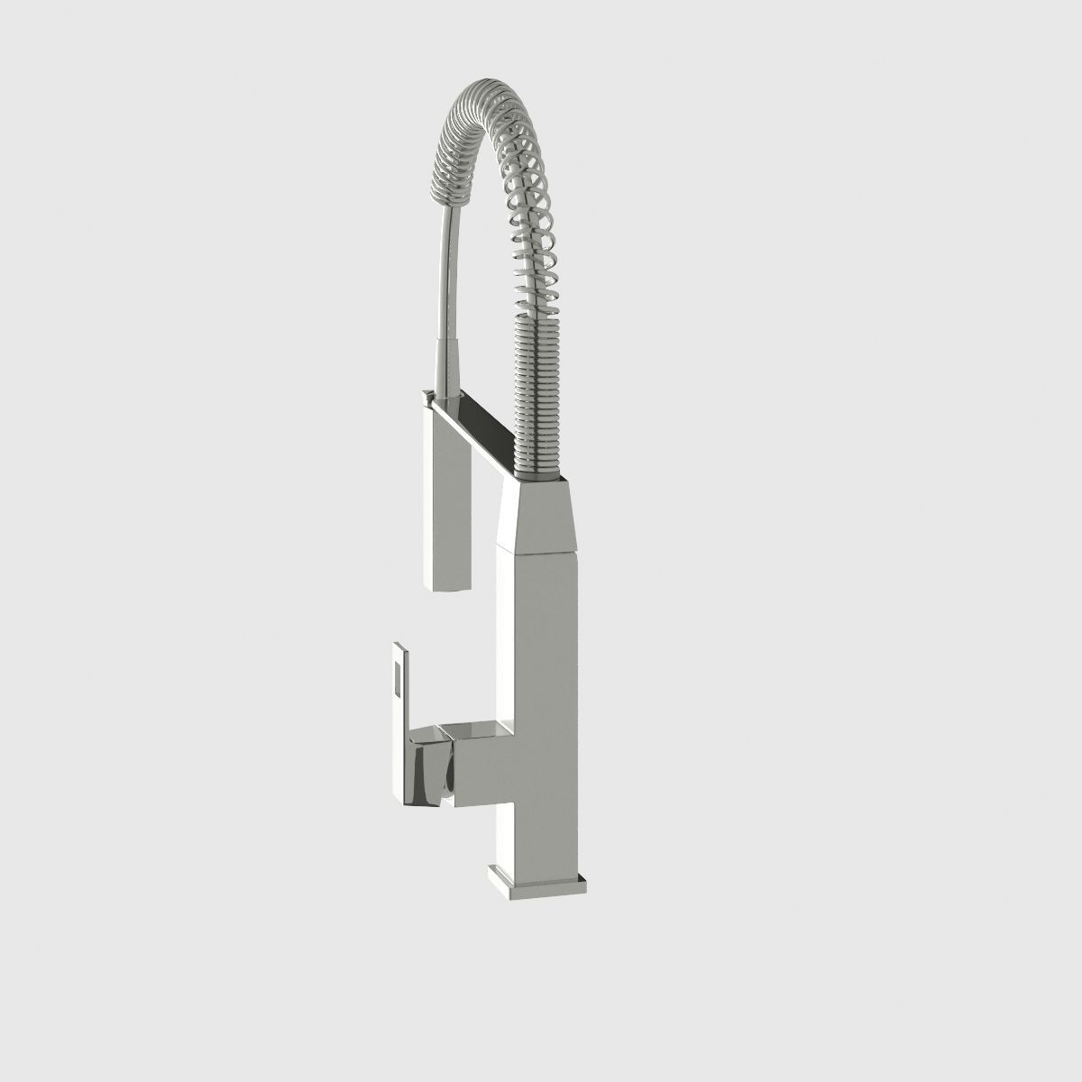Grohe Eurocube mixer 3D model_25