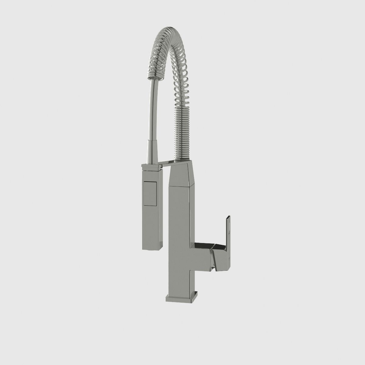 Grohe Eurocube mixer 3D model_10