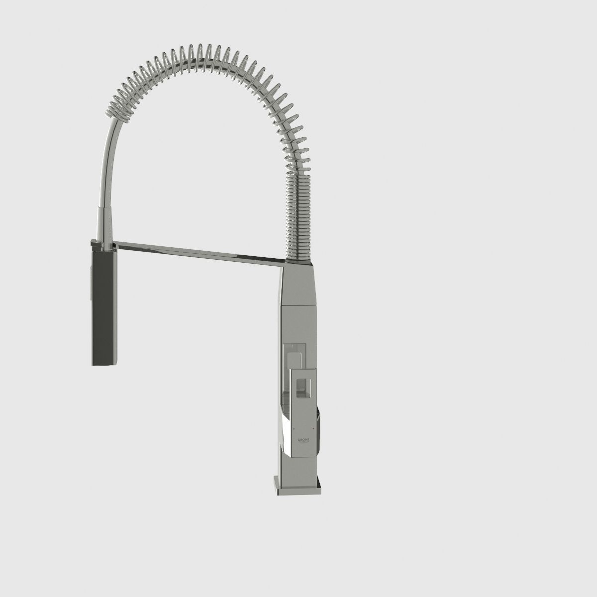 Grohe Eurocube mixer 3D model_17