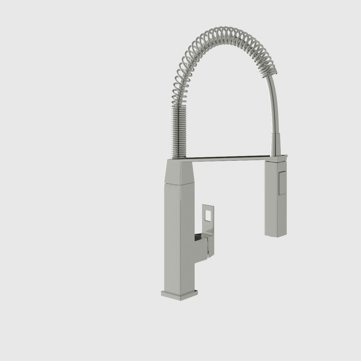 Grohe Eurocube mixer 3D model_4