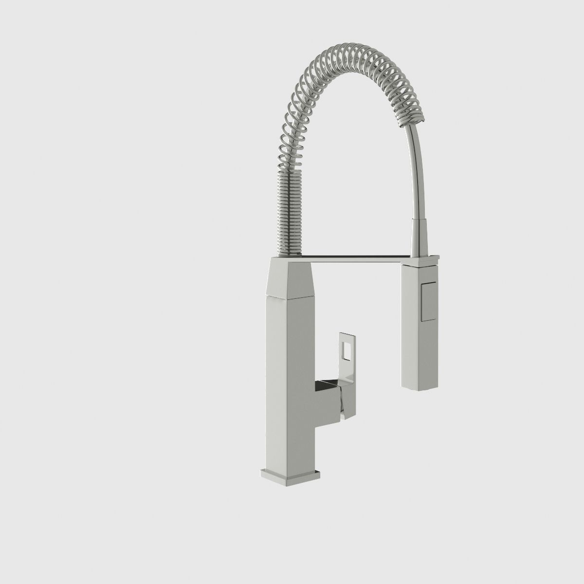 Grohe Eurocube mixer 3D model_5