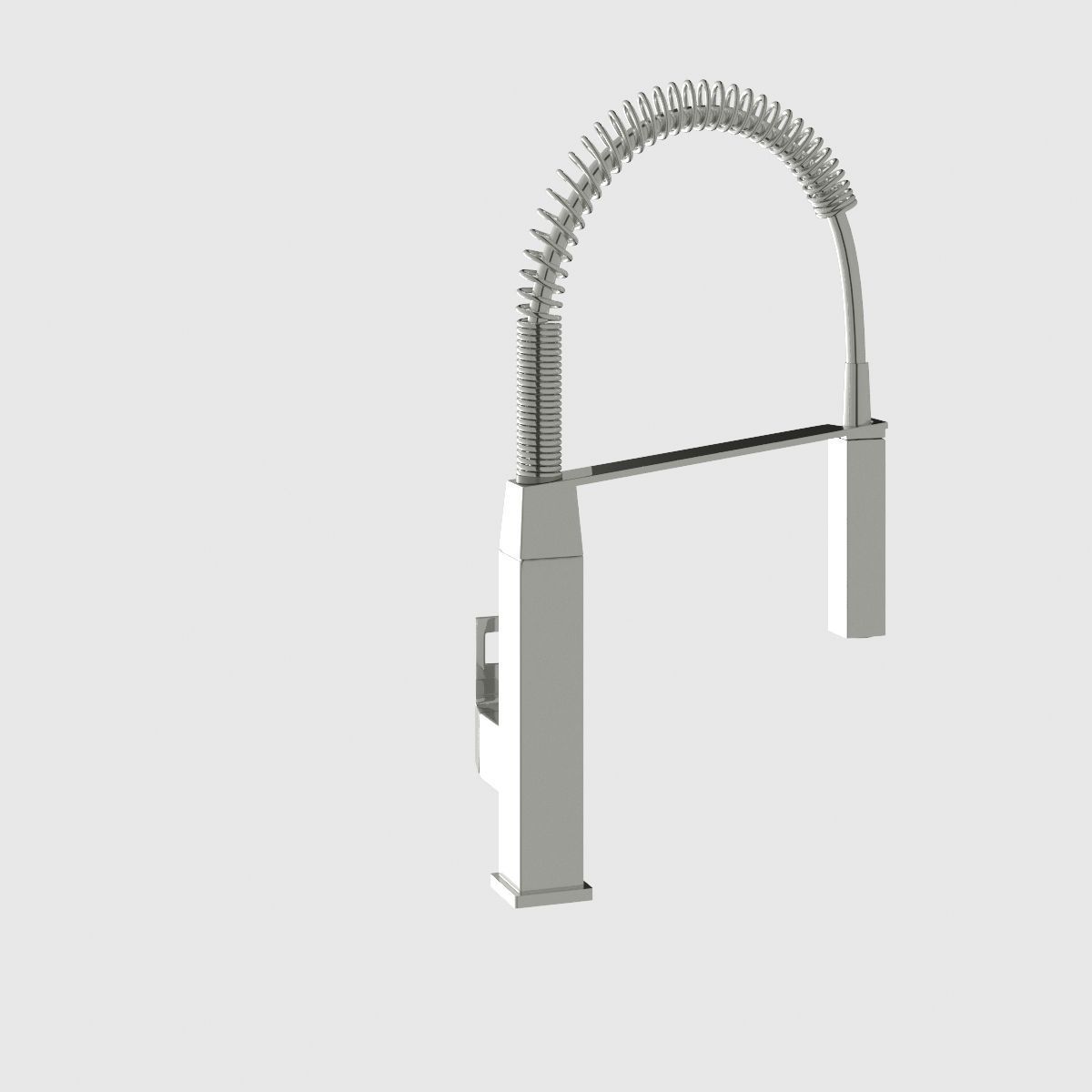 Grohe Eurocube mixer 3D model_34
