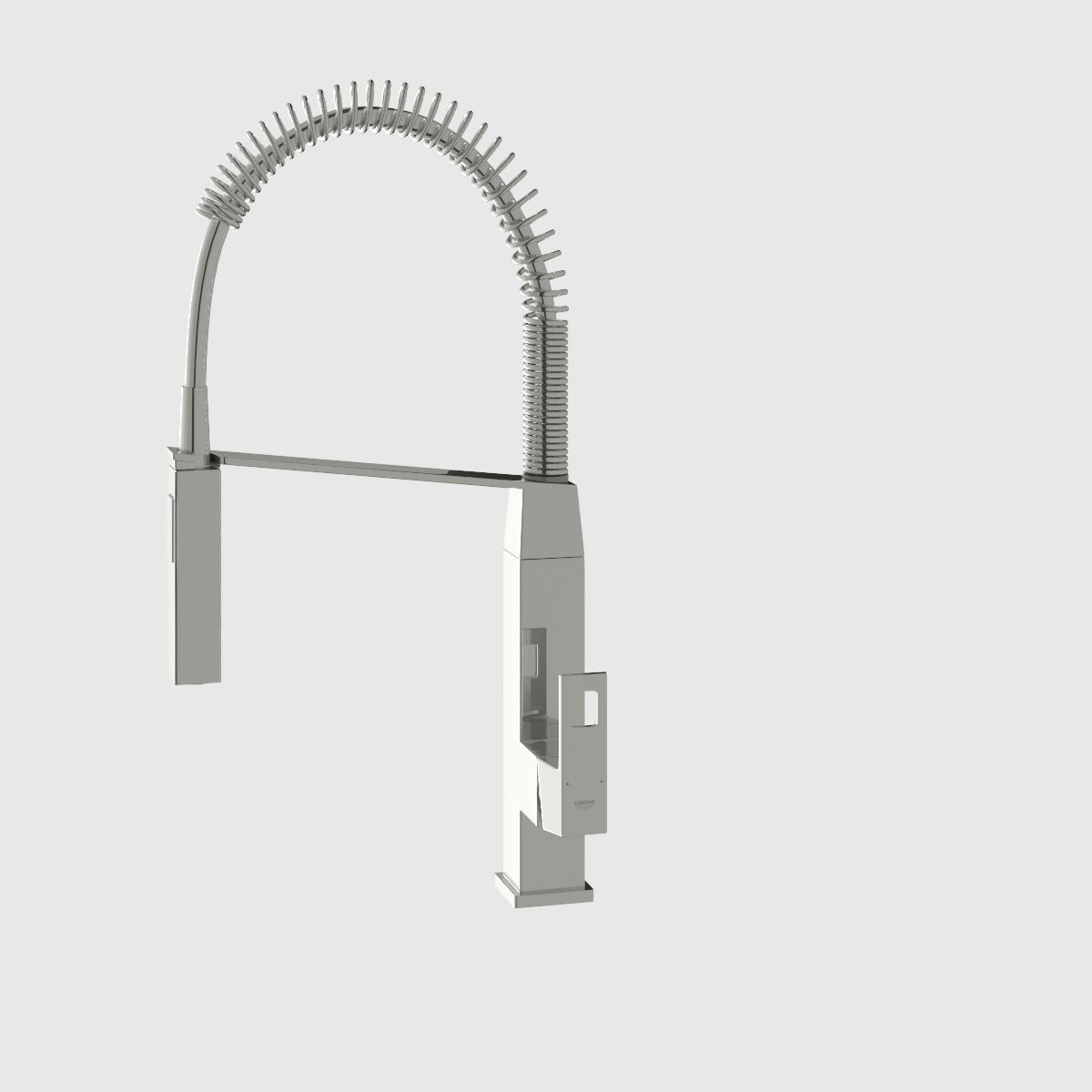 Grohe Eurocube mixer 3D model_16
