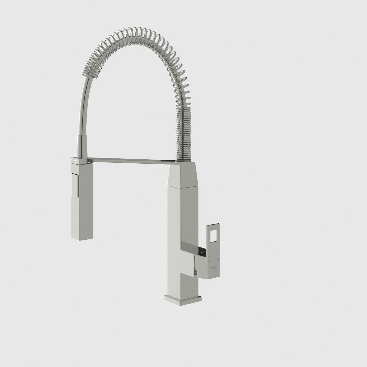 Grohe Eurocube mixer 3D model_14