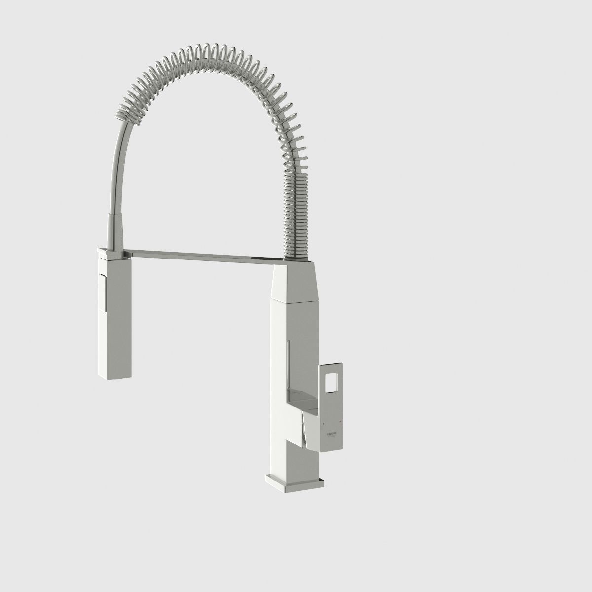 Grohe Eurocube mixer 3D model_15