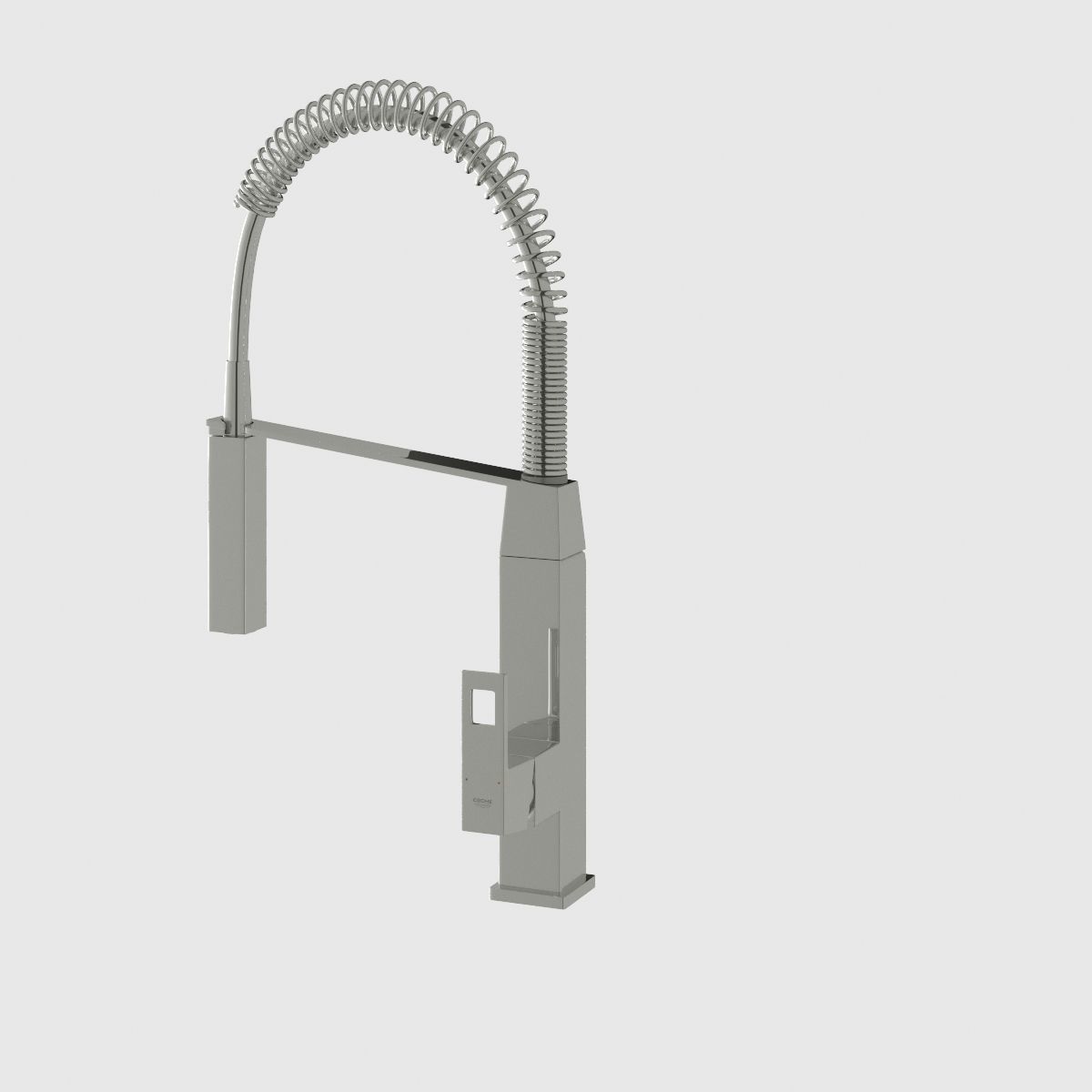 Grohe Eurocube mixer 3D model_20