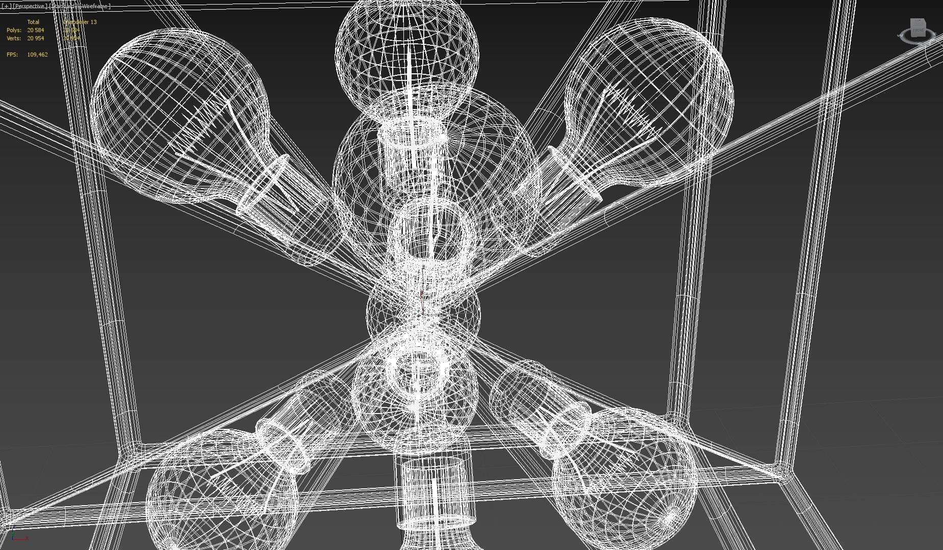 Chandelier 13 3D model_18