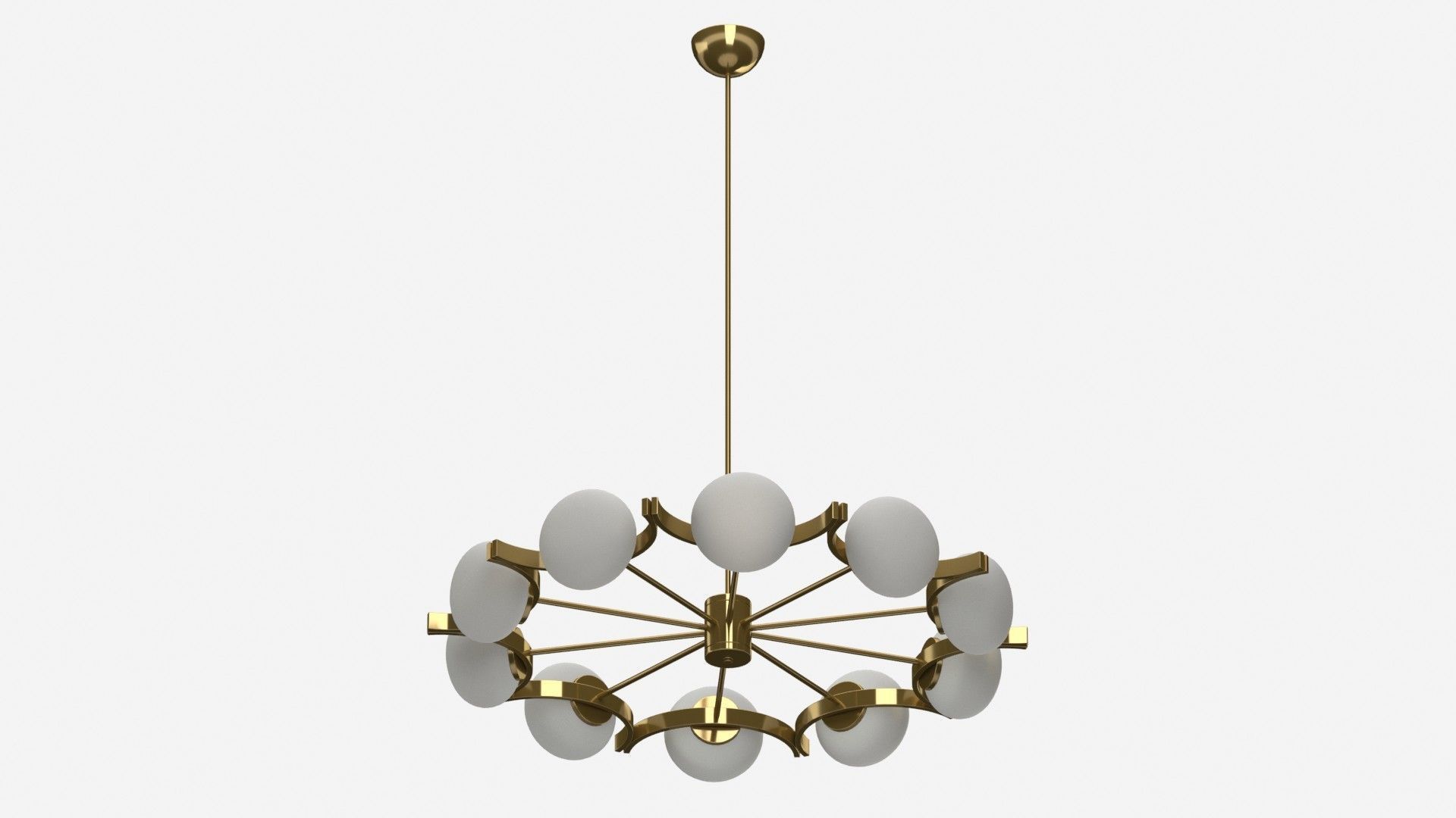 Chandelier 14 3D model_6