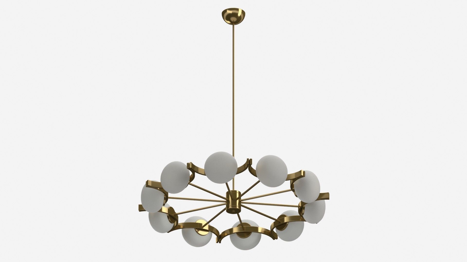 Chandelier 14 3D model_8