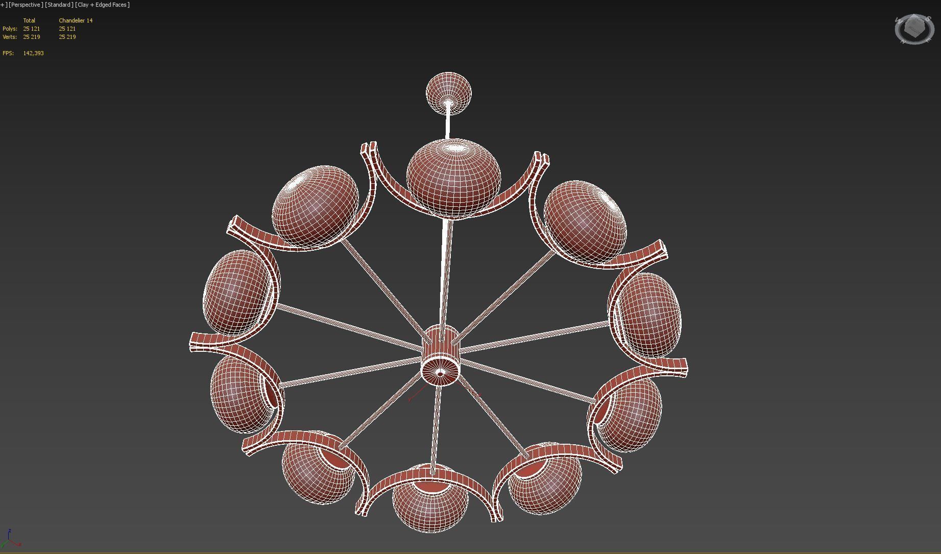 Chandelier 14 3D model_17